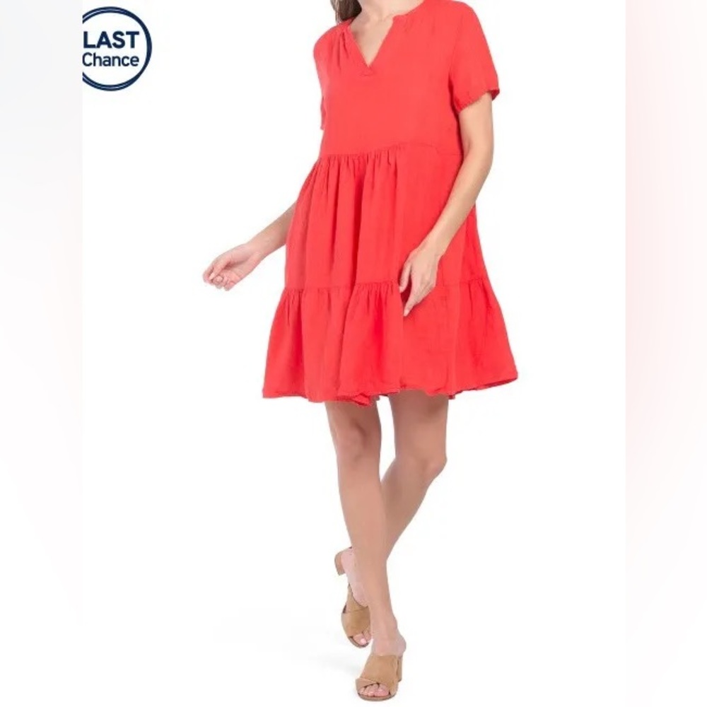 Francesca Bettini 100% Linen Dress